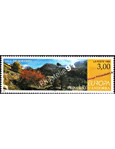 Timbre d'Andorre Français n° 514 - Thématiques: Europa - Arbres