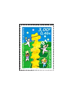 Timbre d'Andorre Français n° 529- Thématique : Europa