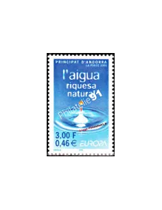 Timbre d'Andorre Français n° 546 - Thématiques: Europa