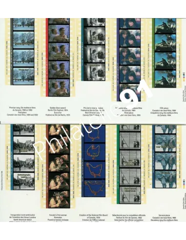 CANADA -timbres cinéma