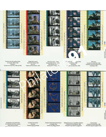 CANADA -timbres cinéma