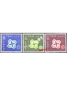 timbres du portugal n° 888 à 890 EUROPA 1961 Collection timbres Europe