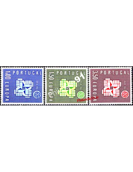 timbres du portugal n° 888 à 890 EUROPA 1961 Collection timbres Europe