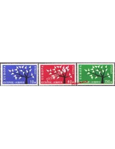 Timbres de Chypre n° 207 à 209 - EUROPA 1962