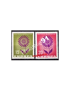 Timbres d'Allemagne n° 313 et 314 - EUROPA 1964