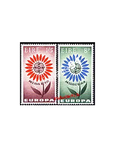 Timbres d'Irlande n° 167 et 168 - EUROPA 1964