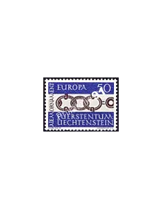Timbre du Liechtenstein n° 398 - EUROPA 1965
