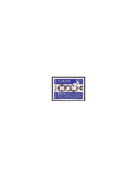 Timbre du Liechtenstein n° 398 - EUROPA 1965