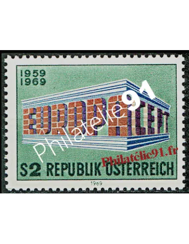 Timbre d'Autriche n° 1121 - EUROPA 1969