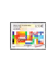 Timbre d'Andorre Français n° 627 - Thématiques: Europa