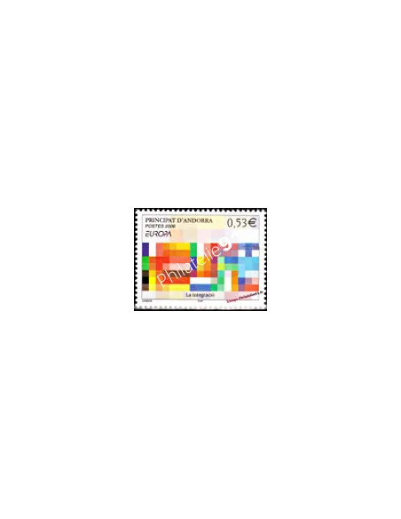 Timbre d'Andorre Français n° 627 - Thématiques: Europa