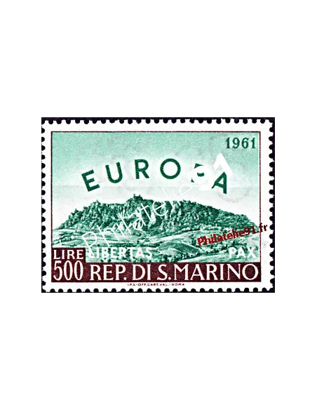 Timbre de St-Marin n° 523 - Timbre EUROPA 1961