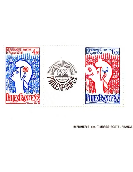 Bloc feuillet de France BF    8 - "Philexfrance 82"