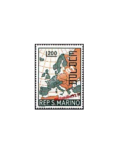 Timbre de Saint Marin n° 697 - EUROPA 1967
