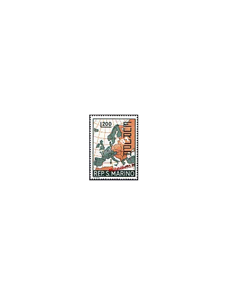 Timbre de Saint Marin n° 697 - EUROPA 1967
