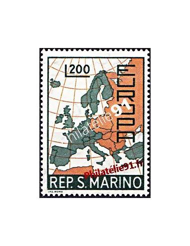 Timbre de Saint Marin n° 697 - EUROPA 1967