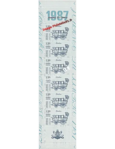 BC   2469A - Journée du Timbre 1987 - Berline