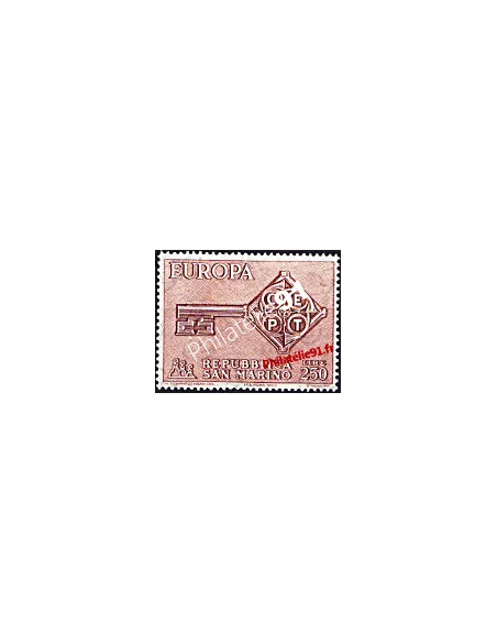 Timbre de Saint Marin n° 720 - EUROPA 1968