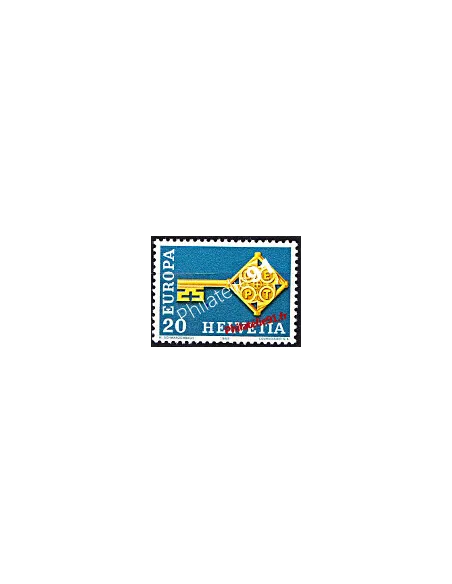 Timbres de SUISSE n° 806 - EUROPA 1968