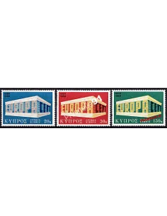 timbres de CHYPRE n° 311 à 313 - EUROPA 1969