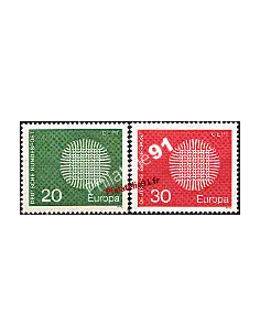 Timbres d'ALLEMAGNE - RFA n° 483 et 484 - EUROPA 1976