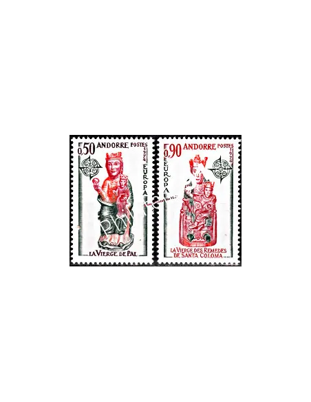 Andorre Français n° 237 à 238, Europa, collection timbres d'Europe