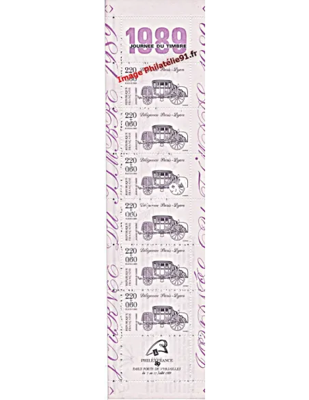 BC   2578A - Journée du Timbre 1989