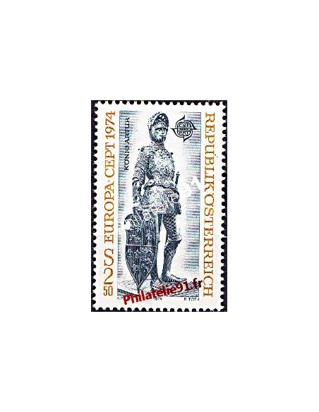 Timbre d’Autriche n° 1279 - EUROPA 1974