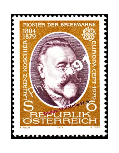 AUTRICHE - n° 1437 - EUROPA 1979 - Histoire postale