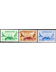 Gibraltar - n° 393 à 395 - EUROPA 1979 - Histoire postale