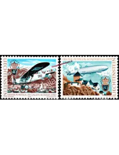 Timbres du LIECHTENSTEIN n° 664 à 665 - EUROPA - 1979 - Histoire Postale