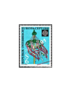 AUTRICHE - n° 1500 - EUROPA 1981 - Folklore