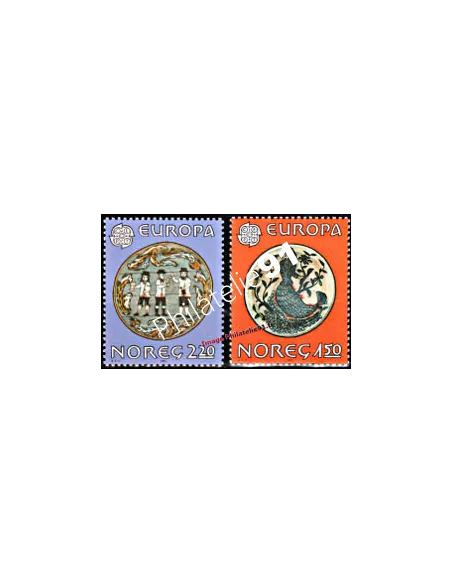 NORVEGE - n° 792 à 793 - EUROPA 1981 - Folklore
