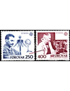 ILES FEROE - n° 78 à 79 - EUROPA 1983 - Grandes œuvres et génie humain