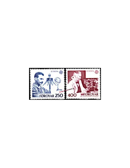 ILES FEROE - n° 78 à 79 - EUROPA 1983 - Grandes œuvres et génie humain