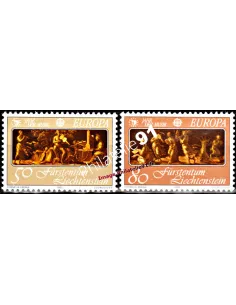 LIECHTENSTEIN - n° 807 à 808 - EUROPA 1985 - Année européenne de la musique