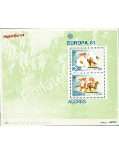 ACORES - BF n° 2 - EUROPA 1981 - Folklore