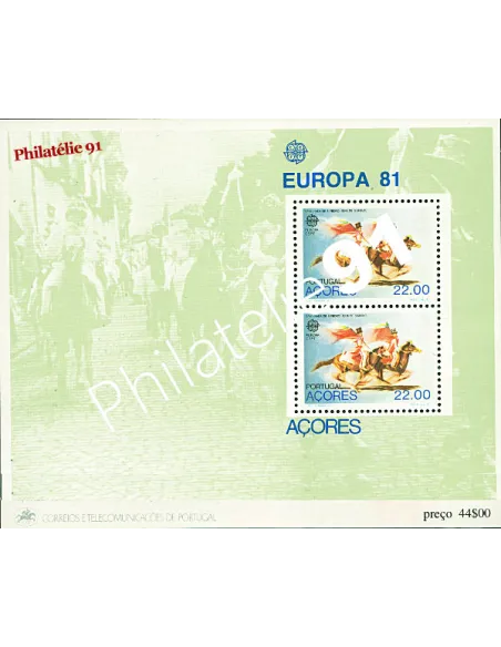 ACORES - BF n° 2 - EUROPA 1981 - Folklore