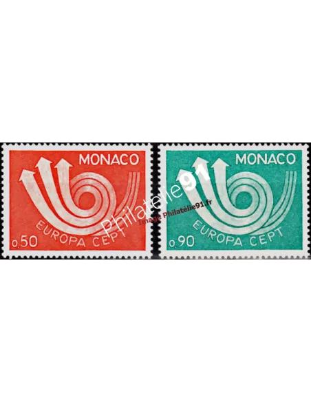 MONACO - n°  917 à 918 - EUROPA - 1973