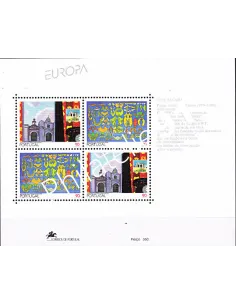 Bloc de timbres du Portugal n° 94 - EUROPA 1993 - Art contemporain