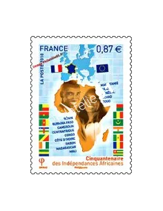 Timbre n° 4496 - Cinquantenaire des Indépendances Africaines