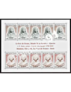 Timbres de MONACO - BF n° 9 - EUROPA 1974 - Sculptures