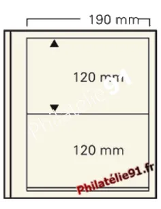 5 Feuilles "Spécial-dual" - 2 poches - Réf. 612