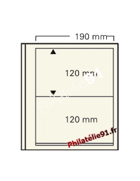 5 Feuilles "Spécial-dual" - 2 poches - Réf. 612