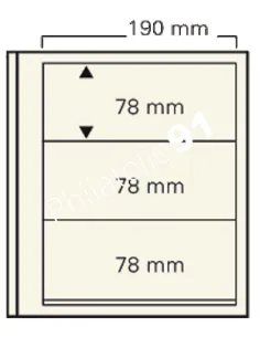 5 Feuilles "Spécial-dual" - 3 bandes - Réf. 613