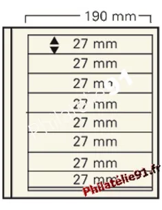 5 Feuilles "Spécial-dual" - 8 bandes - Réf. 618