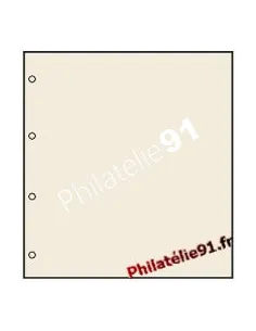 Matériel philatélique. Les feuilles neutres chamois clair, pour reliures "Favorites" - Réf. 782