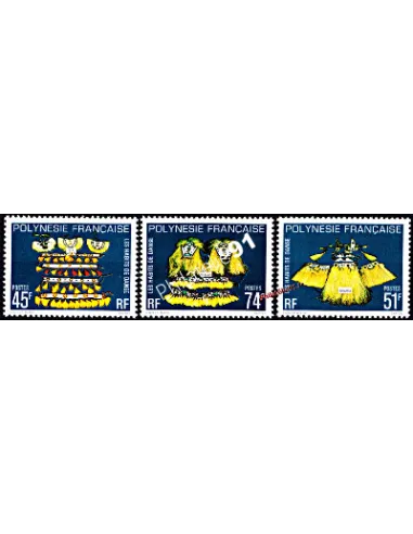POLYNESIE - n°  138 à 140 ** - Thème danse