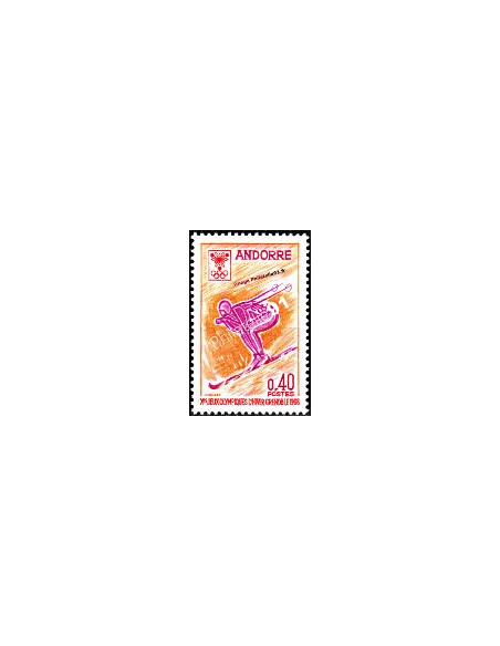 Timbre neuf d'Andorre Français n° 187 - Thématique : Jeux Olympiques