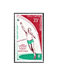 Timbre neuf de POLYNÉSIE - P.A. n°  26.Thématique : Jeux Olympique.
